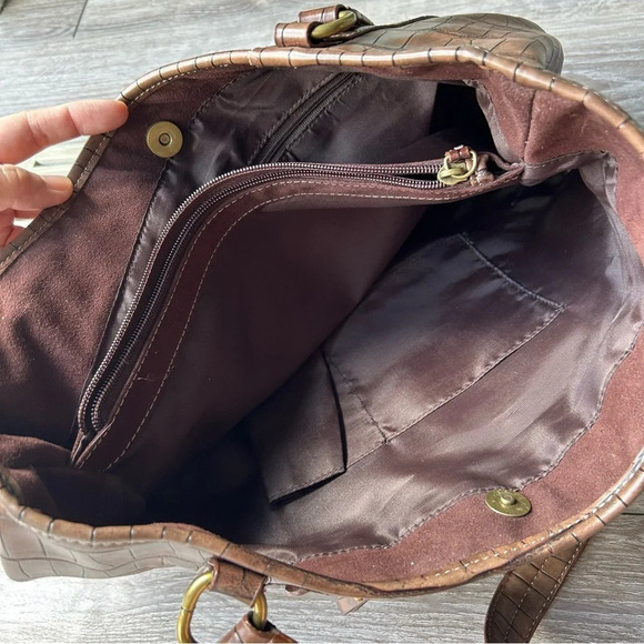 Pritzi Faux Leather Studded Boho Shoulder  Handbag - Picture 10 of 16